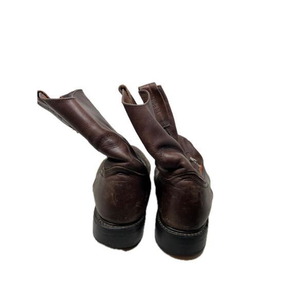 Original Michel Pull On Work Western Boots Mens 11.5 main image 4